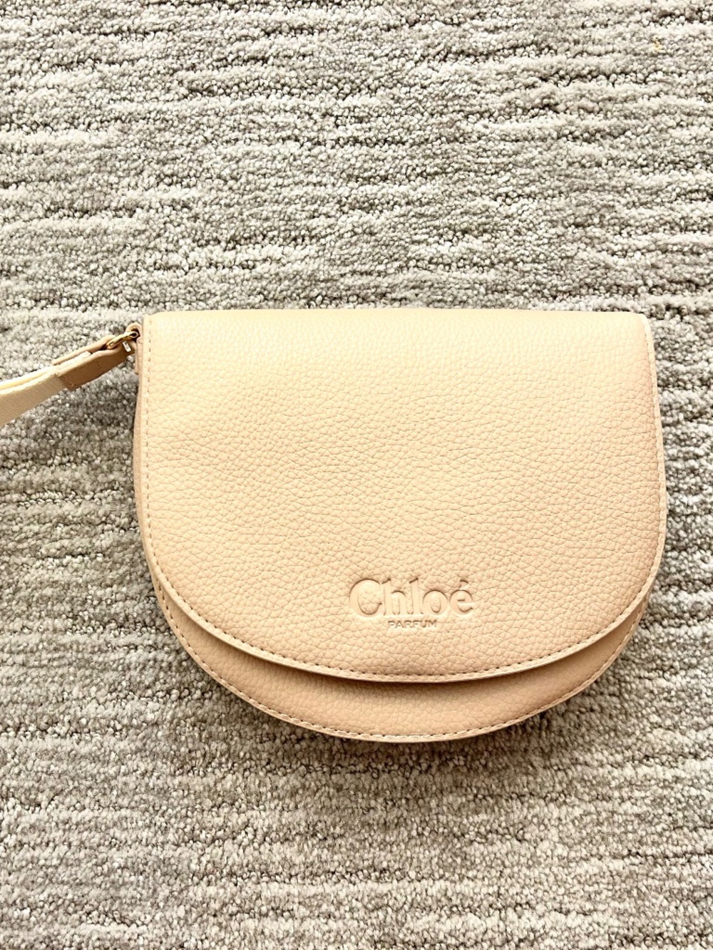 New Chloé Parfum Puch Wristlet Dusty Pink with Free Sample